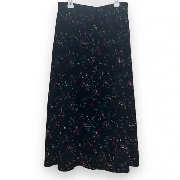 Vintage 90’s A-Line Midi Skirt Petite Sophisticate - Picture 3 of 7
